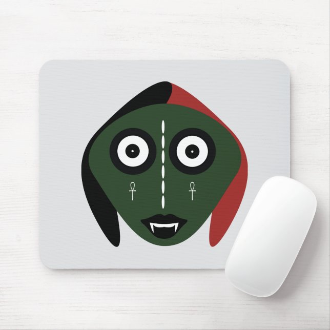 Bosigo Green Mouse Pad Mousepad (Mit Mouse)