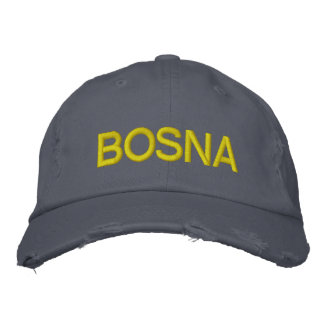 BOSNA-Hut Bestickte Kappe