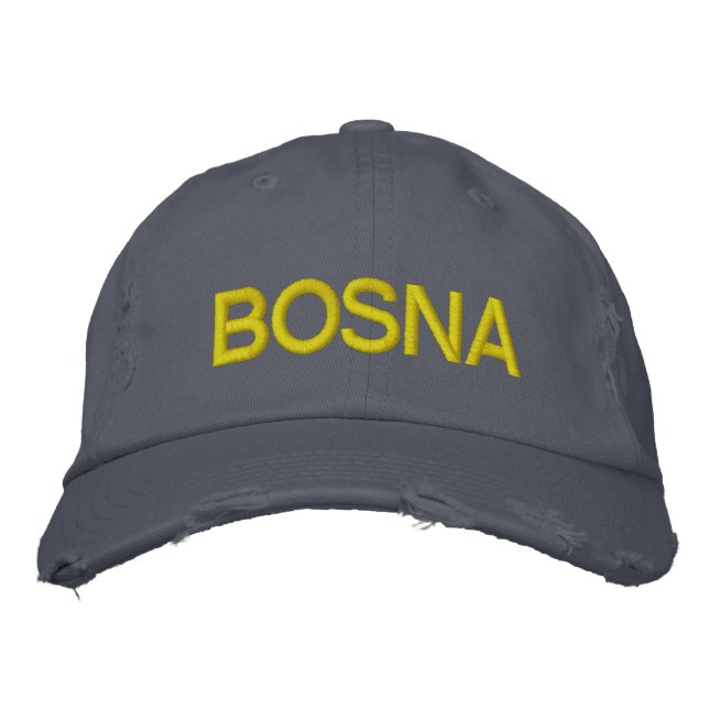 BOSNA-Hut Bestickte Kappe (Vorderseite)