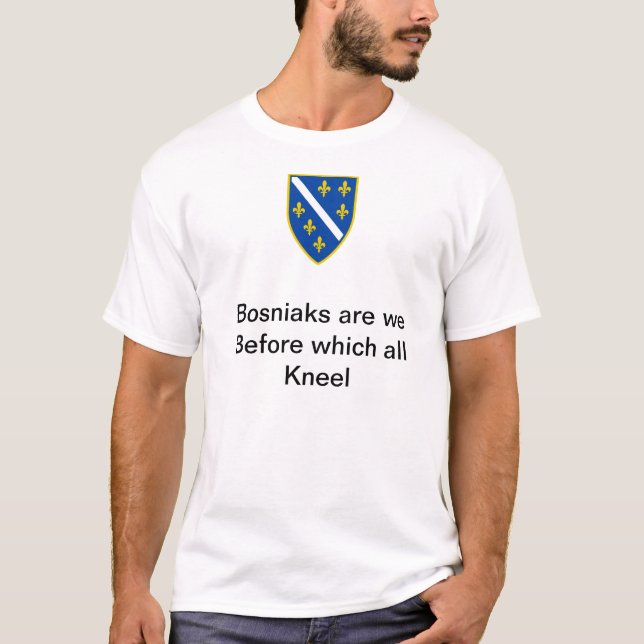 Bosniaks sind wir T-Shirt (Vorderseite)