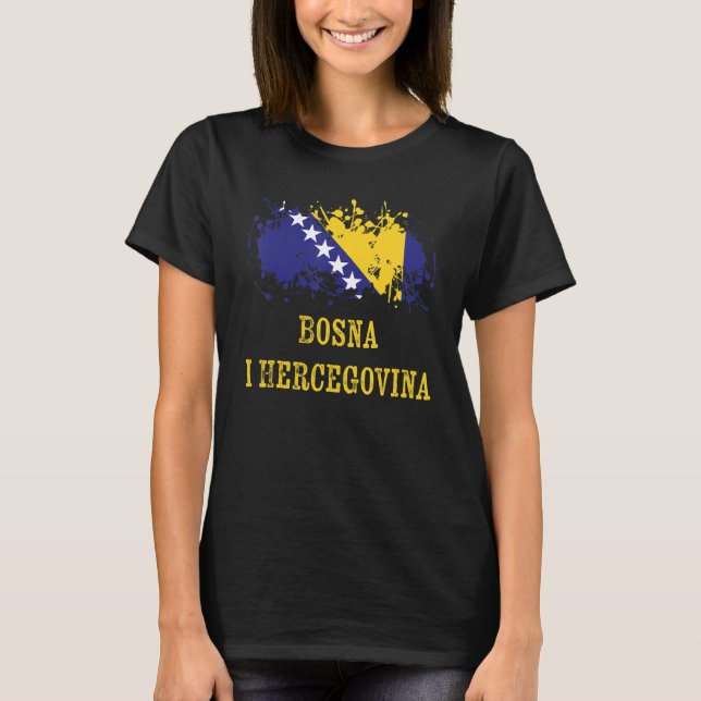 Bosnian enthusiasts for Bosnia and Herzegovina T-Shirt (Vorderseite)