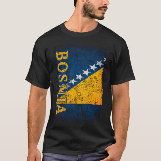 Bosnien Flag Geschenk Frauen Männer Kinder Bosnien T-Shirt