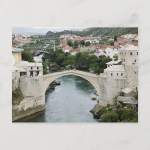 Bosnien-Herzegowina - Mostar. Die alte Brücke Postkarte