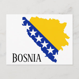 Bosnien Postkarte