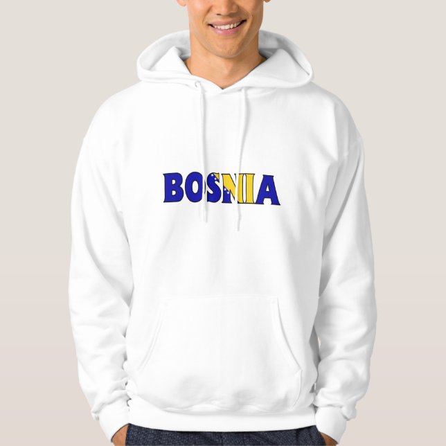Bosnien-Shirt Hoodie (Vorderseite)