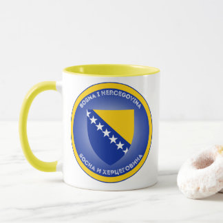 Bosnien und Herzegowina-Erbe-Emblem Tasse