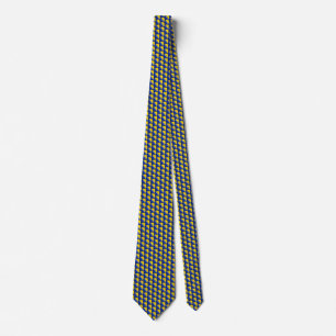 Bosnien und Herzegowina Flag Honeycomb-Krawatte Krawatte
