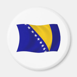Bosnien und Herzegowina Flagge Magnet