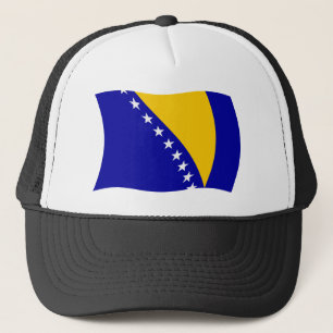 Bosnien und Herzegowina Flagge Mütze
