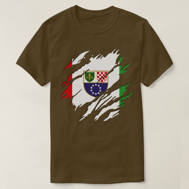 Bosnien und Herzegowina - Föderation T-Shirt (Design vorne)