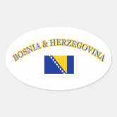 Sticker for Sale mit Herz Flagge von Bosnien und Herzegowina