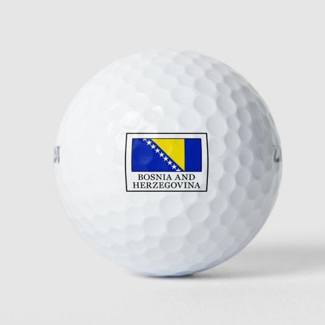 Bosnien und Herzegowina Golfball (Vorderseite)