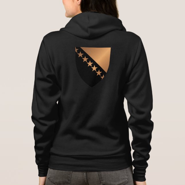 Bosnien und Herzegowina Hoodie (Rückseite)