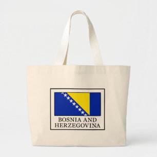 Bosnien und Herzegowina Jumbo Stoffbeutel