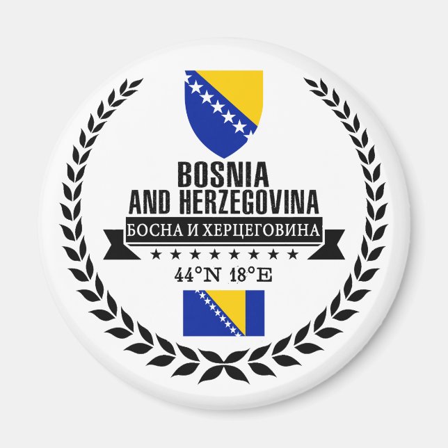 Bosnien und Herzegowina Magnet (Vorne)