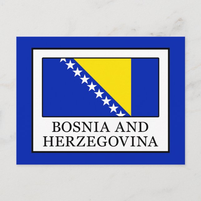 Bosnien und Herzegowina Postkarte (Vorderseite)
