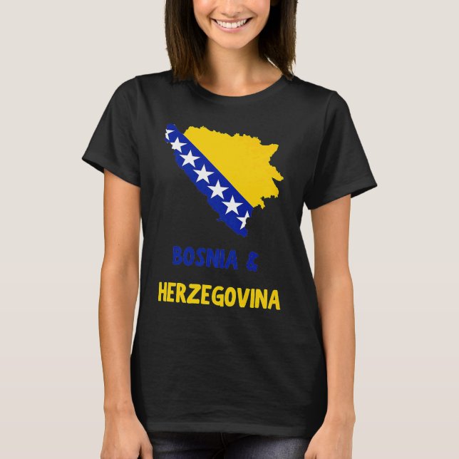 BOSNIEN UND HERZEGOWINA T-Shirt (Vorderseite)