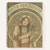 Bosnien und Herzegowina von Alphonse Mucha (1900)