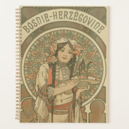 Bosnien und Herzegowina von Alphonse Mucha (1900) Planer