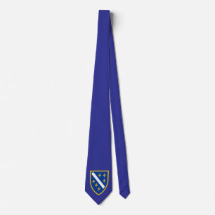 Bosnien Wappen Patriotische Krawatte