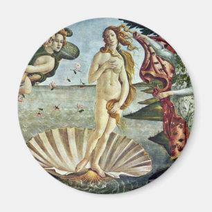 Bosnisch: Die Geburt der Venus.,  Von Sandro Botti Magnet