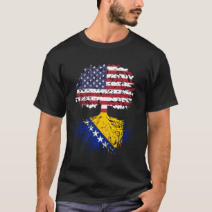 Bosnischer Roots Nationales Kulturerbe-Geschenk F T-Shirt