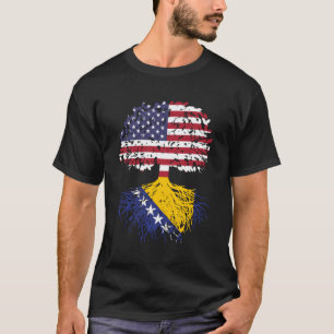 Bosnischer Roots-Nationales Kulturerbe-Geschenk T-Shirt