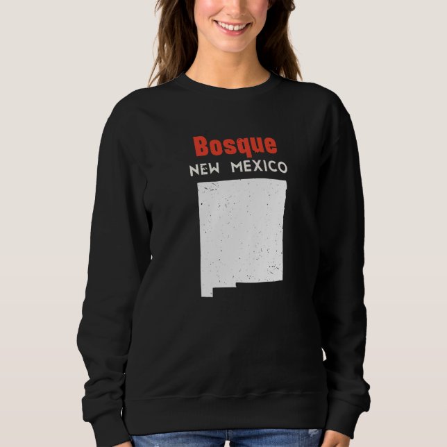 Bosque Farms USA State America Travel New Mexican  Sweatshirt (Vorderseite)