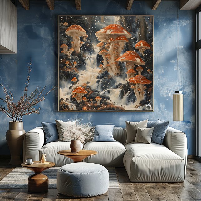 Bosque Mágico: Impresionista y Surrealista Poster (Von Creator hochgeladen)