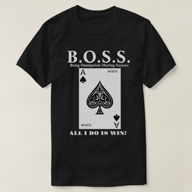 BOSS All-Over-Print-T - Shirt (Design vorne)