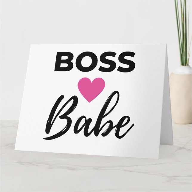 Boss Babe 2 Karte (Vorderseite)