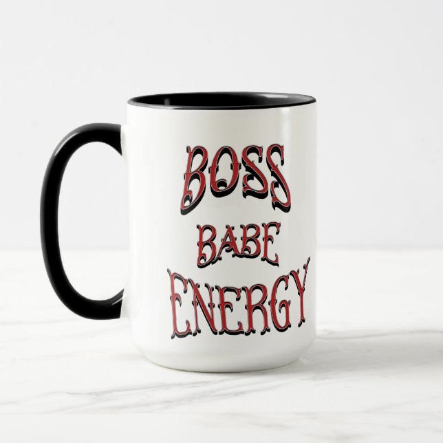 Boss Babe Energy Tasse (Links)