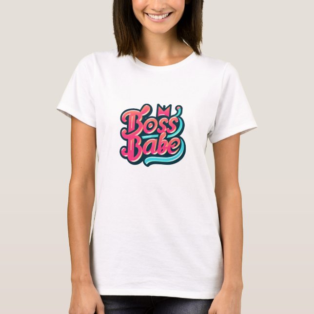 Boss Babe: Ich besitze meinen T - Shirt zur finanz (Vorderseite)