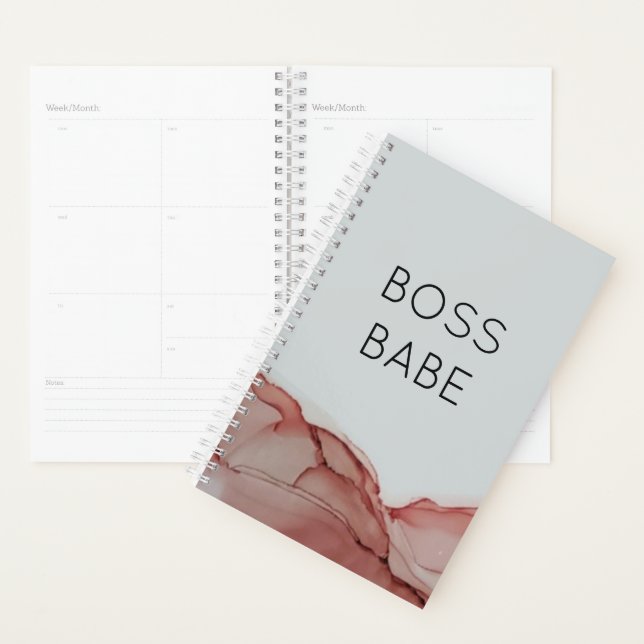 Boss Babe Modern Woman's rosa Tinte Planer (Anzeige)