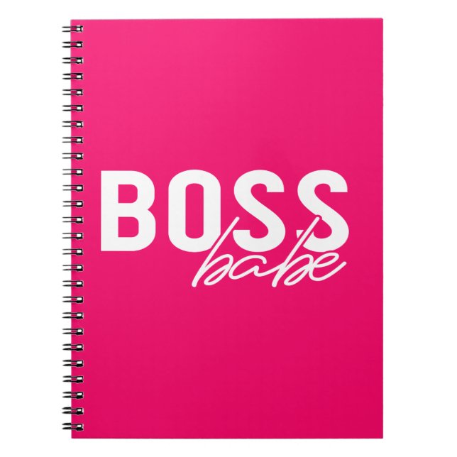 Boss Babe Notizblock (Vorderseite)