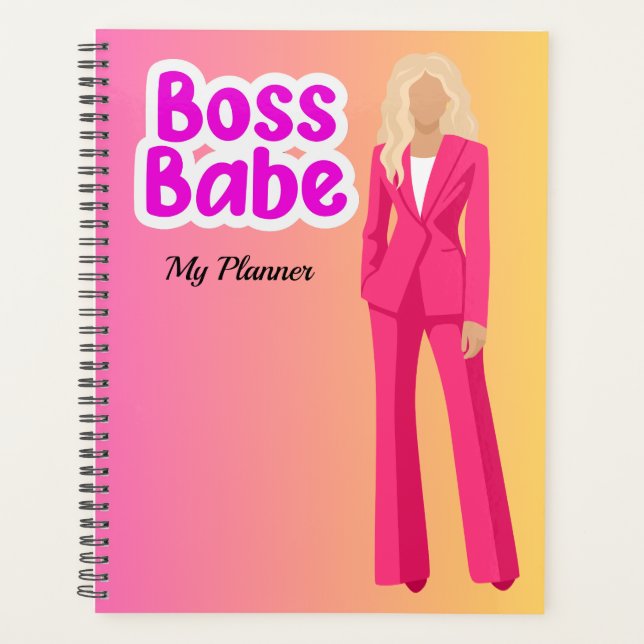 Boss Babe Planner Planer (Vorderseite)