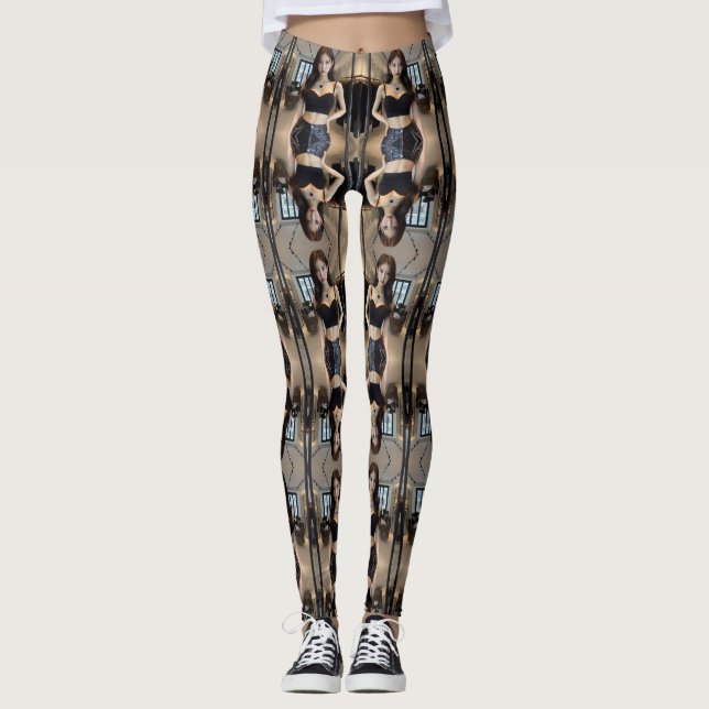 Boss Babe Style Print Leggings