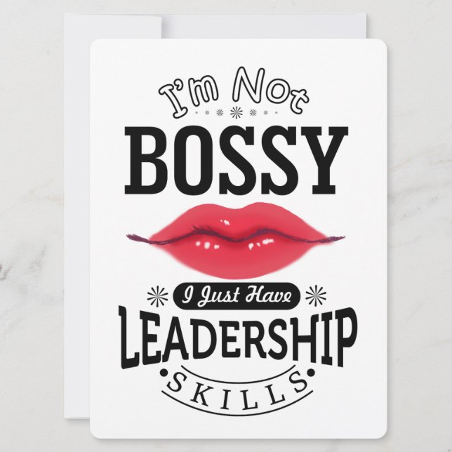 BOSS BABY FEIERTAGSKARTE (Vorderseite)