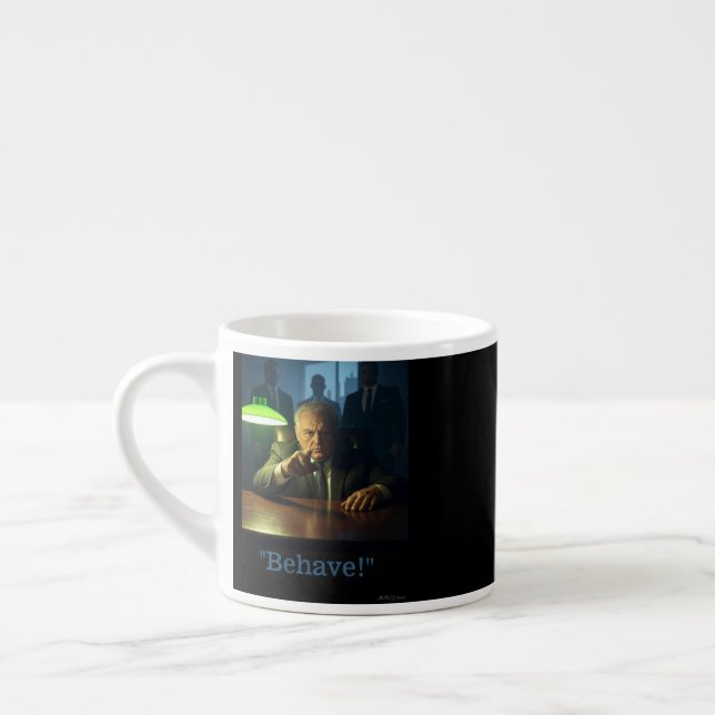 Boss benehmen Espresso Tasse zweiseitig (Links)