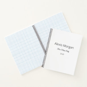 Boss bewegt den Tagesplaner Notizbuch