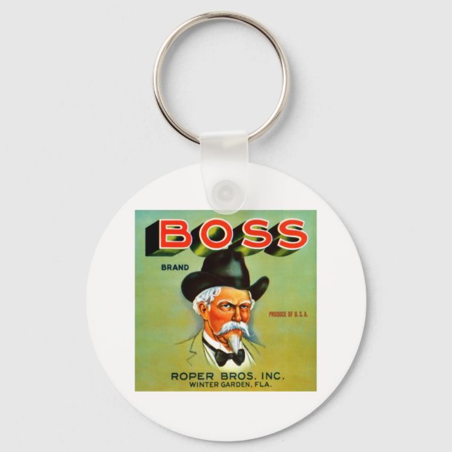 Boss Brand Schlüsselanhänger (Vorderseite)