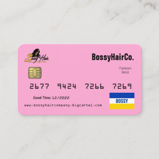 Boss Card Visitenkarte