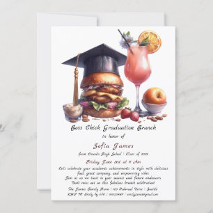 Boss Chick Abschluss-Brunch & BBQ Einladung