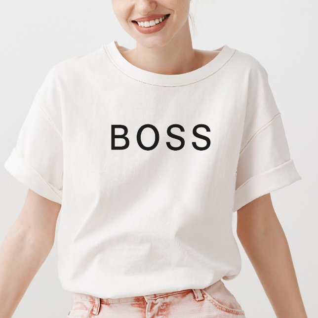 Boss | Create Your Own Branded T-Shirt (Von Creator hochgeladen)