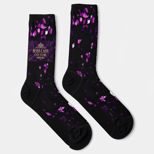 Boss-Dame Couture Crew Socken (Rechts)