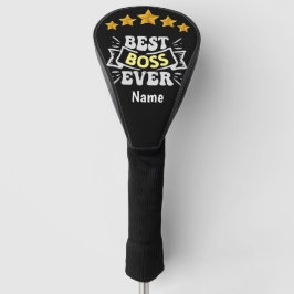Boss Day Employee Apprecision Best Boss Ever Golf Headcover
