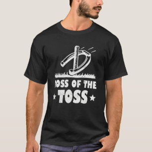 Boss der Tosshufeisen Thrower Horseshoe Pitc T-Shirt