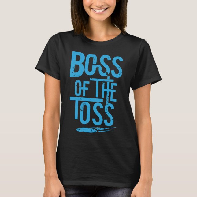 Boss des Tosskornhole Shirt Funny Cornhole (Vorderseite)