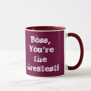 Boss, du bist der Bestste!  15 oz. Tasse