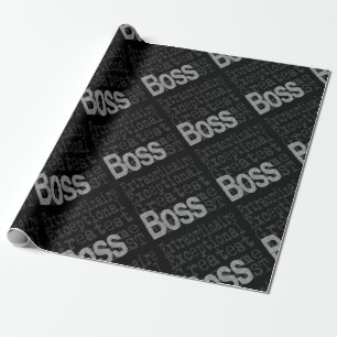 Boss Extraordinaire Geschenkpapier